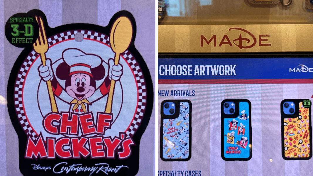 Chef Mickey’s Phone Cases, Ornament, and More Now Available at MaDe Kiosks