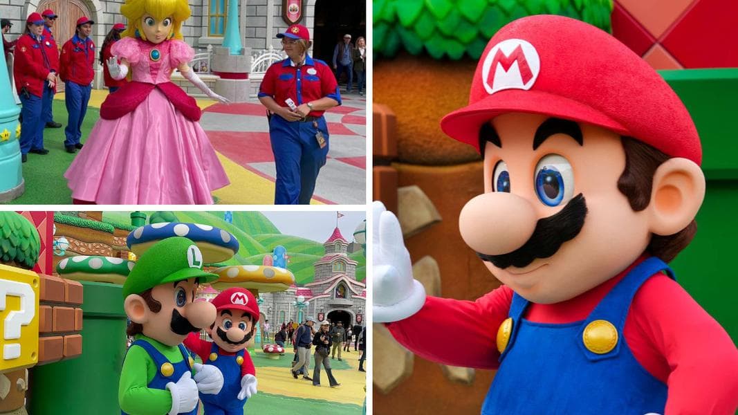 PHOTOS, VIDEO: Meet Mario, Luigi, and Princess Peach in Super Nintendo World at Universal Studios Hollywood