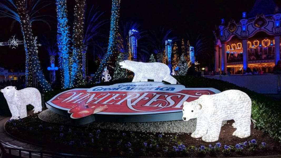 First Ever WinterFest at California’s Great America – Review