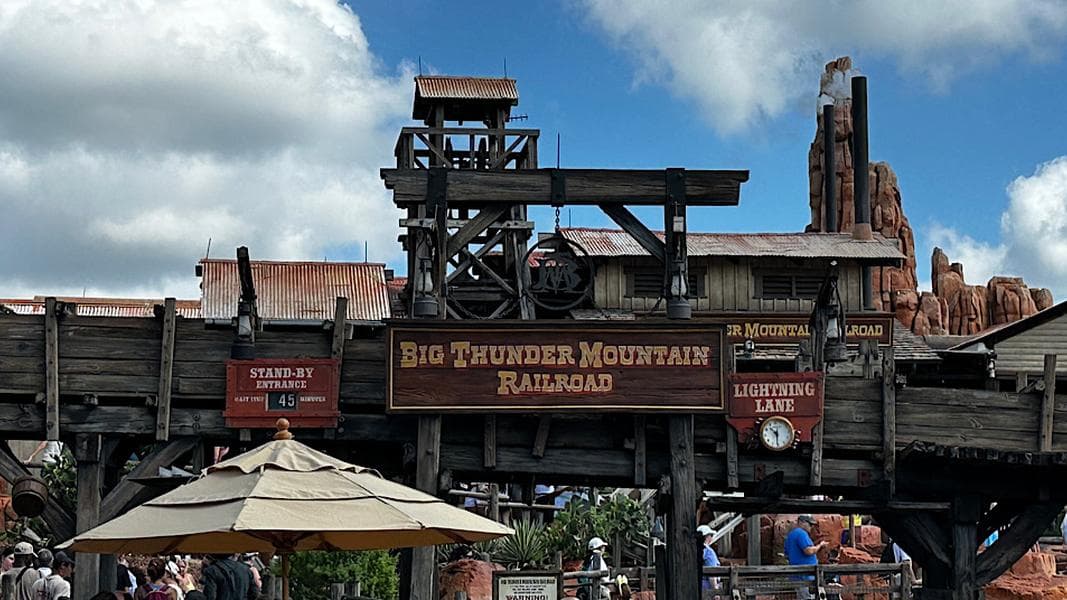Disney's Big Thunder earns its spot atop its coaster class