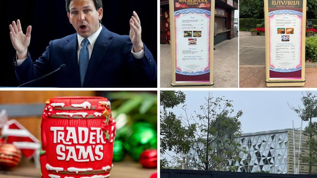 Proposed Bill Seeks to Repeal DeSantis’ Takeover of Former Reedy Creek Improvement District, Full Menus (With Prices) for Holiday Kitchens at 2023 EPCOT International Festival of the Holidays, & More: Daily Recap (11/22/23)