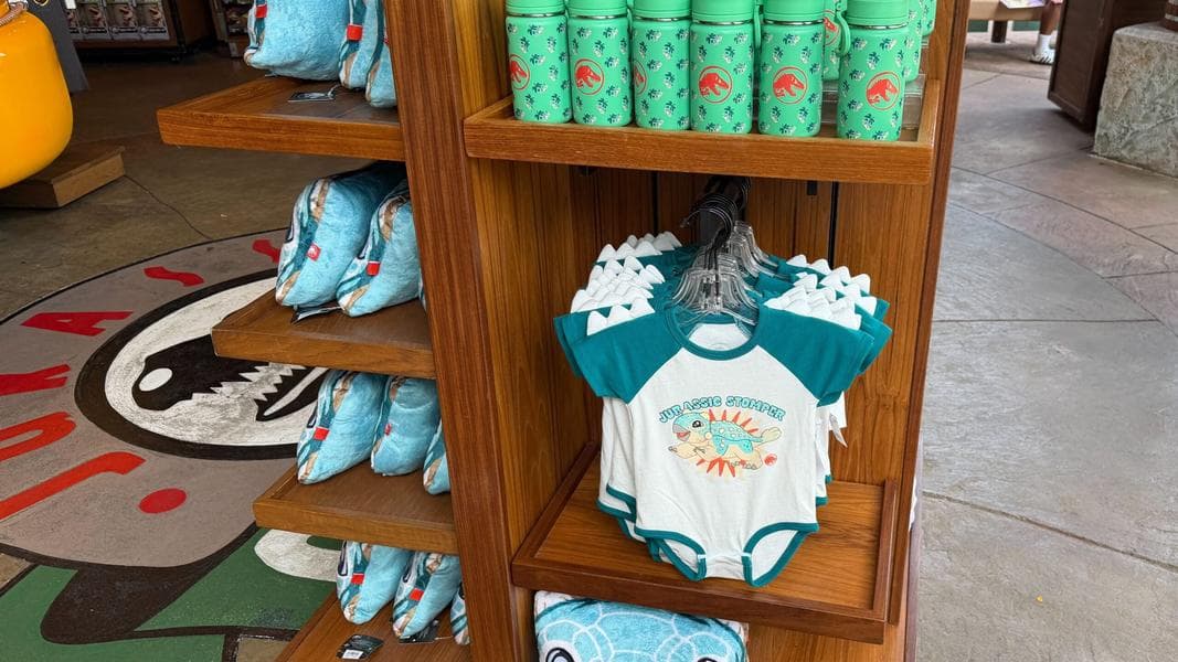 ‘Bumpy’ Youth Merchandise Comes to Jurassic World at Universal Islands of Adventure