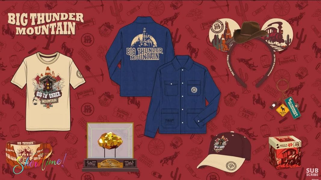 New Big Thunder Mountain-Themed Merchandise Coming to Disneyland Paris