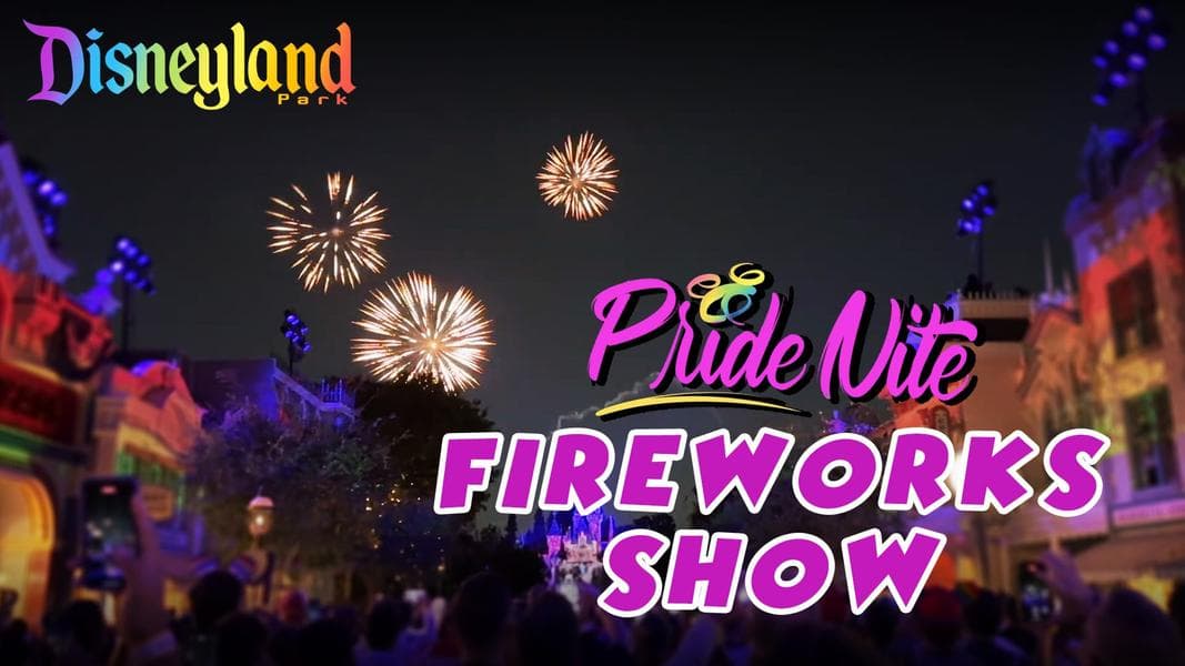 PHOTOS, VIDEO: Welcome Fireworks at Disneyland After Dark Pride Nite 2025