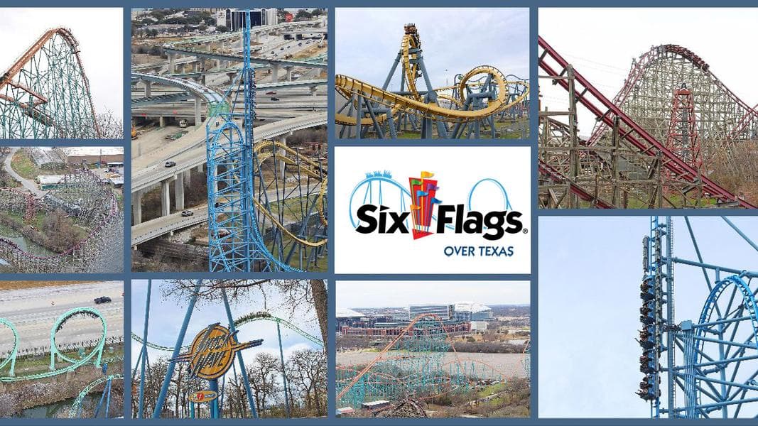 Top 5 Coasters at Six Flags Over Texas Ranked