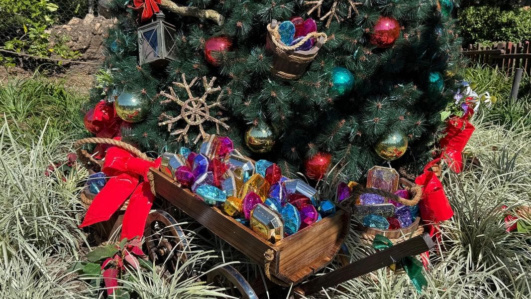 Fantasyland in Magic Kingdom Gets Brand New Christmas Decorations