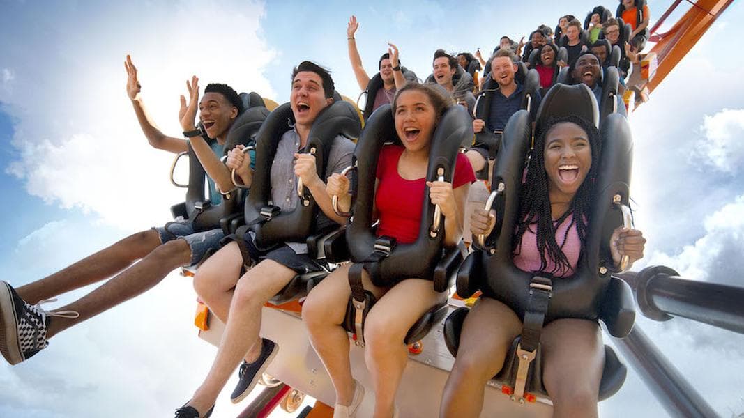 Firebird floorless coaster debuts at Six Flags America