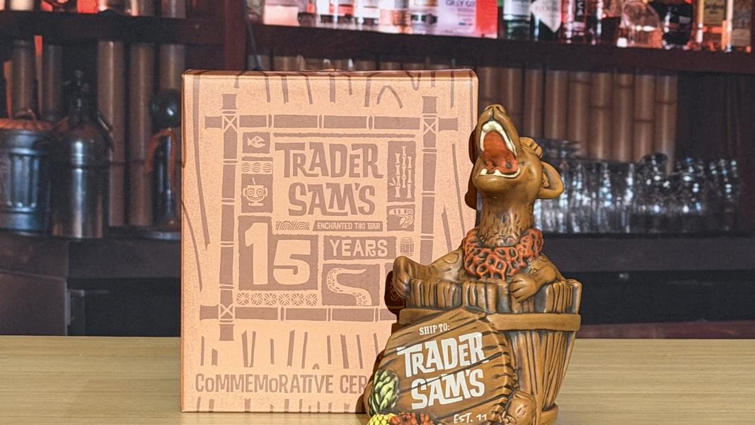 PHOTOS: Trader Sam’s Enchanted Tiki Bar 15th Anniversary Laughing Hyena Mug Disneyland Pre-Release