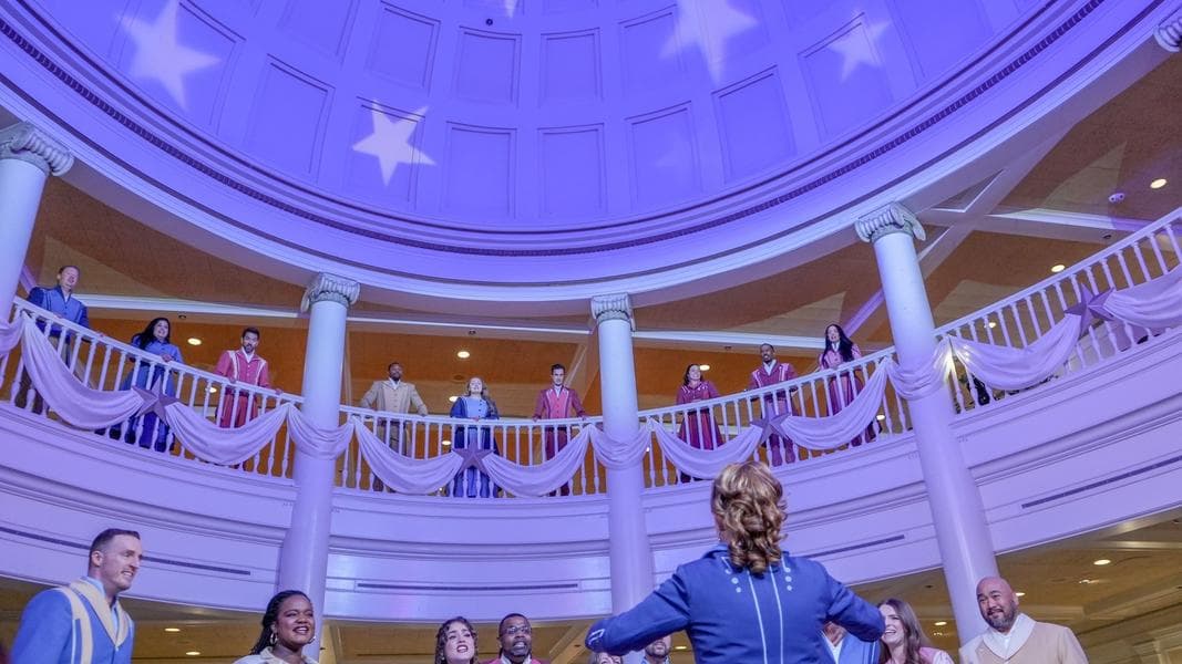 Voices of Liberty Echo Sets Return for Presidents’ Day at EPCOT