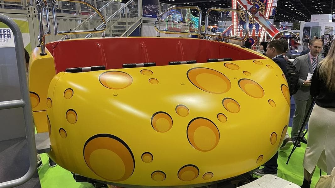Cedar Point unveils its new Wild Mouse coaster ride vehicle