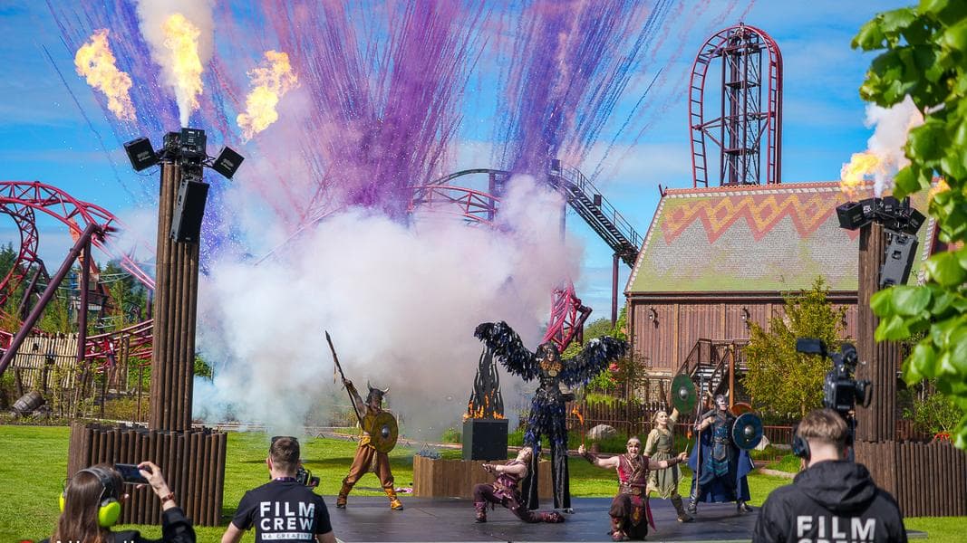 Paultons Park open Valgard featuring new Drakon rollercoaster