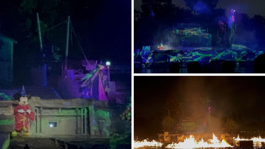 FULL SHOW VIDEO: Fantasmic! Returns to Disneyland 1 Year After Dragon Fire With New Finale