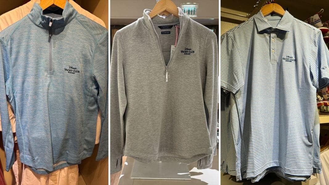 New Disney’s Yacht Club Resort Apparel by Vineyard Vines