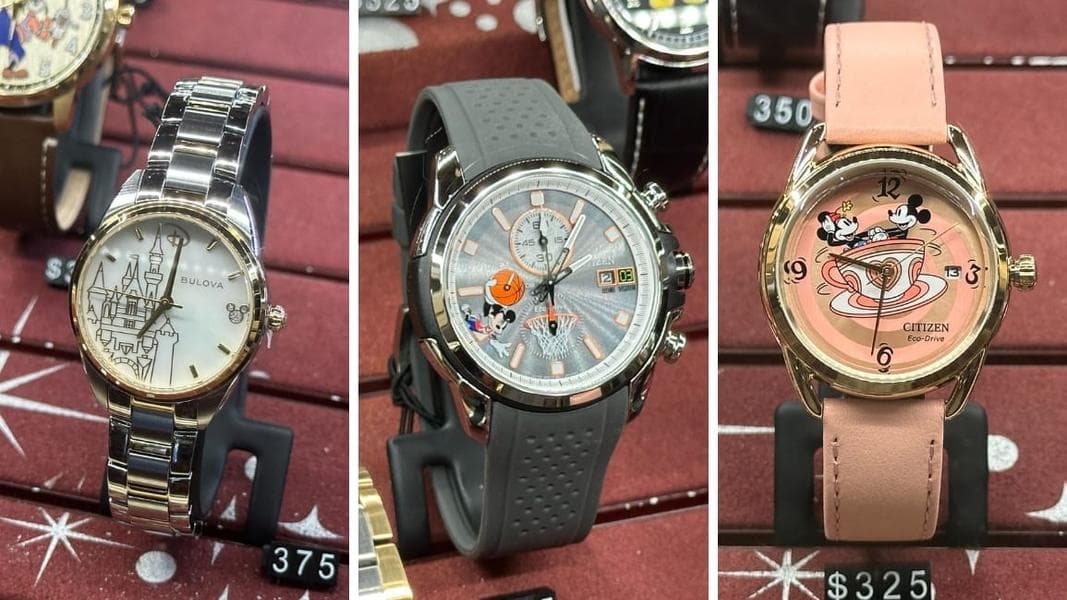 Citizen Watches Featuring Cinderella Castle, Mickey & More Now at Walt Disney World