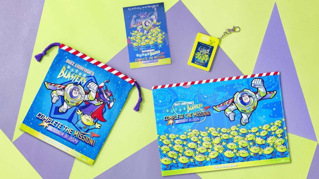 New Buzz Lightyear’s Astro Blasters Farewell Merchandise Coming Soon to Tokyo Disneyland
