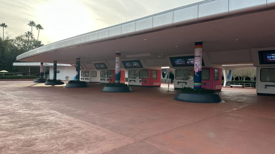 Communicore Festival Stage Ready For 2026 Festival Of The Arts, More Decor Added Across EPCOT