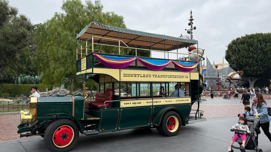 PHOTOS: Main Street Vehicles Decorated for Disneyland 70th Anniversary