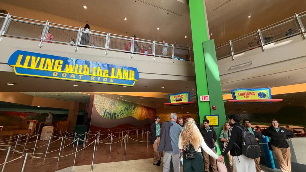 Living with the Land at EPCOT Unexpectedly Closed, Water Drained