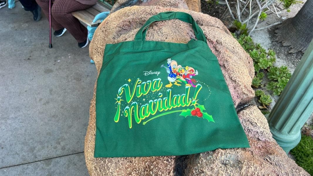 Magic Key-Exclusive Viva Navidad Bag Now Available at Disney California Adventure