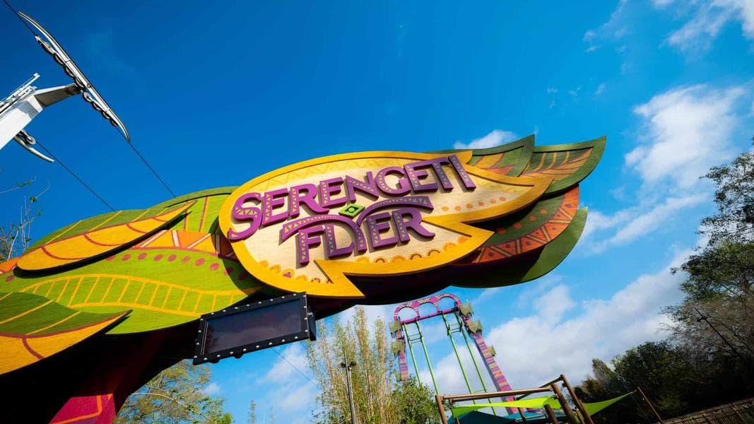 Serengeti Flyer Opening Soon at Busch Gardens