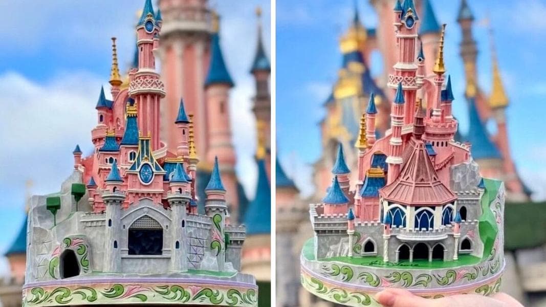 Jim Shore Sleeping Beauty Castle Figurine on Sale Starting Tomorrow at Disneyland Paris