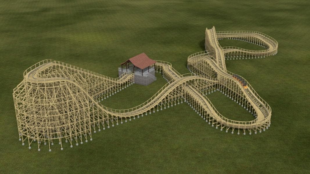 Six Flags Great Escape Announces Bobcat Wooden Coaster for 2024