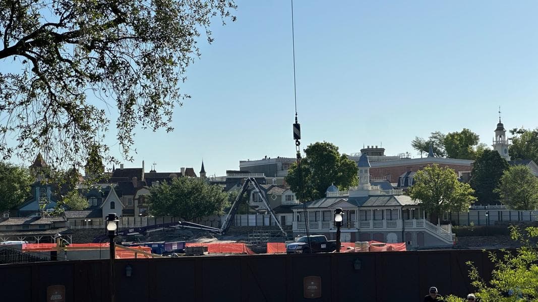 Wall Construction Continues in Piston Peak National Park at Magic Kingdom