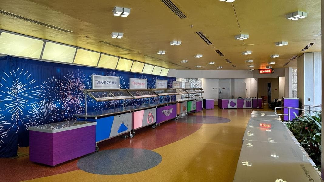 Land-Themed Food Stations Set Up for Reimagined Magic Kingdom Fireworks Dessert Party