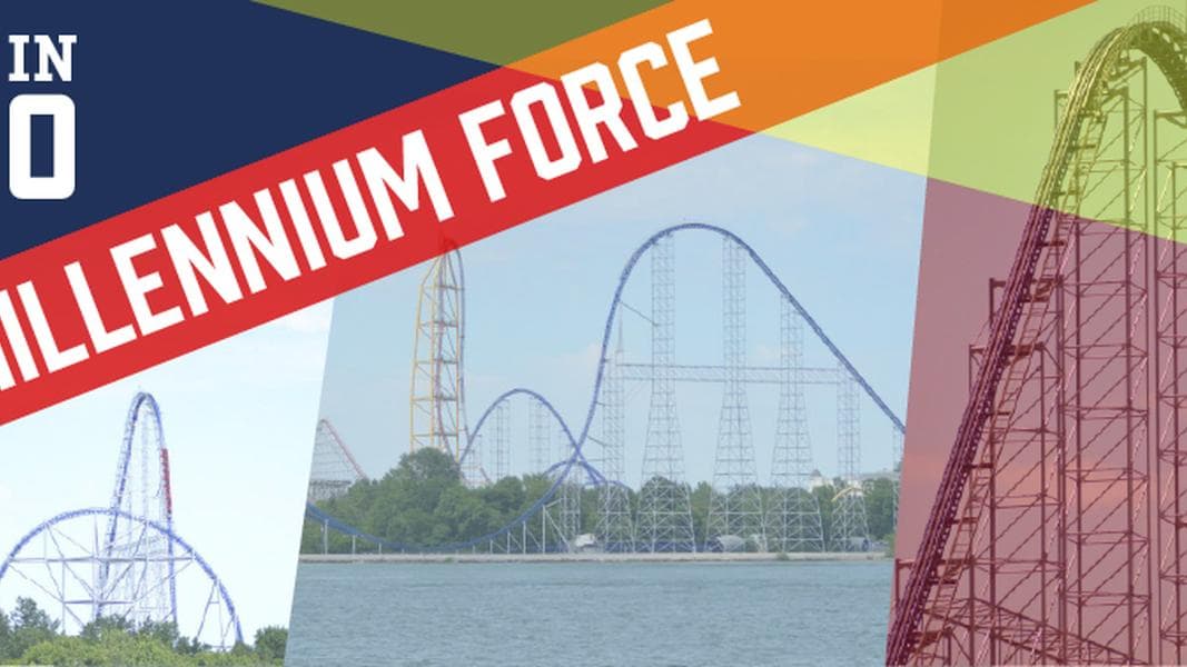 20 in 2020: Millennium Force at Cedar Point