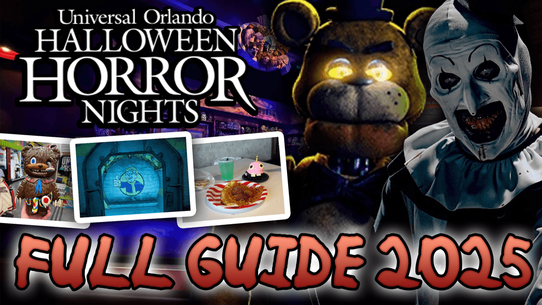 FULL GUIDE (With Reviews) to Halloween Horror Nights 2025 at Universal Orlando Resort