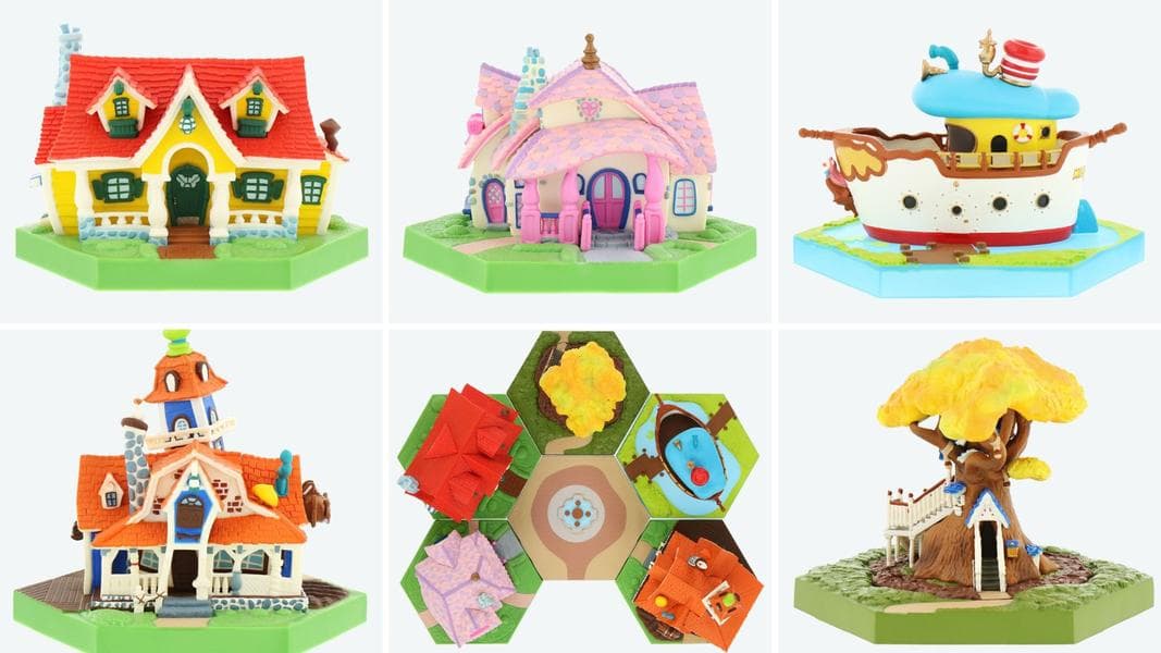 New Toontown House Figures Now Available at Tokyo Disney Resort