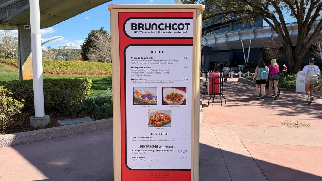 FIRST LOOK: 2026 EPCOT Flower & Garden Festival Menus With Prices
