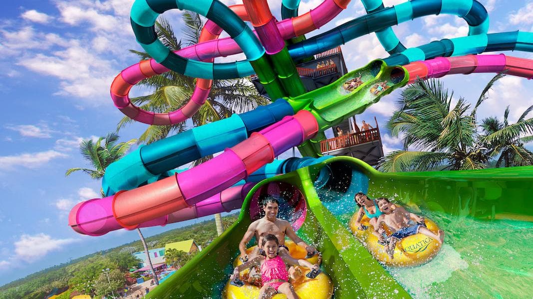 Riptide Race, Florida’s first dueling racer slide, sets opening date at Aquatica Orlando