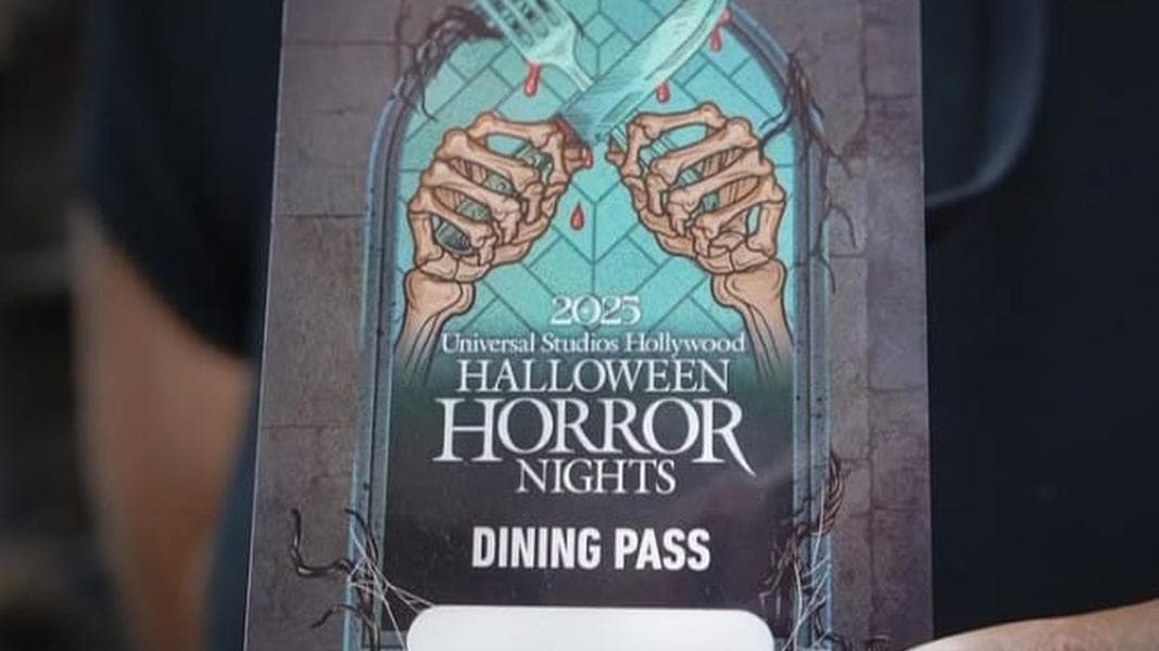 BREAKING: Universal Studios Hollywood Adds Dining Pass for Halloween Horror Nights 2025