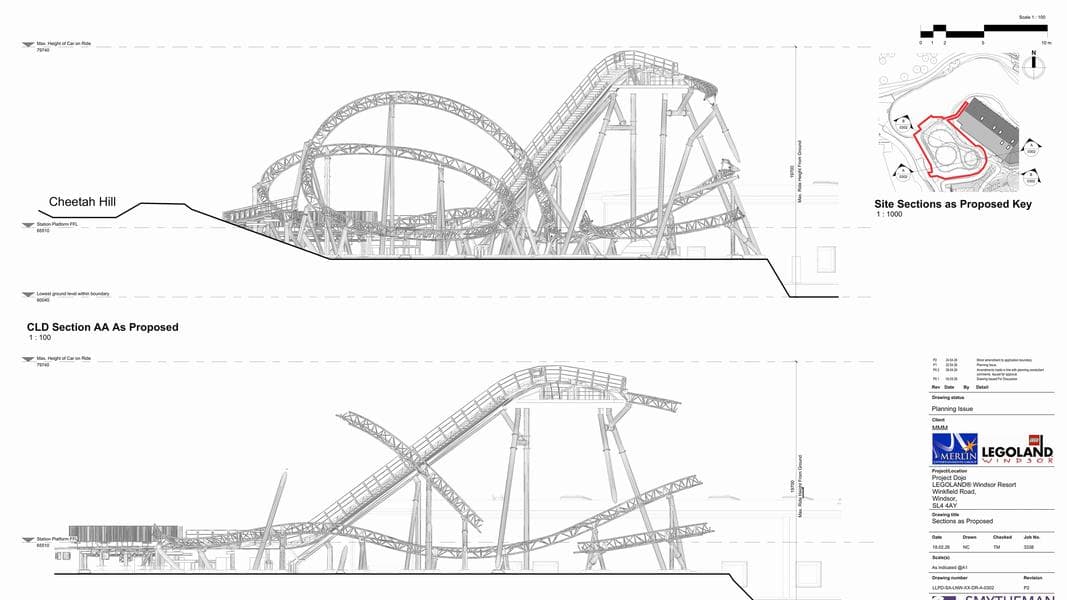 LEGOLAND Windsor Resort submit plans for new coaster