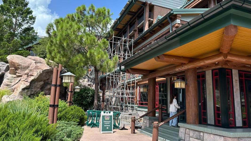 Third Floor of Copper Creek Villas Closed at Disney’s Wilderness Lodge as Refurbishment Continues