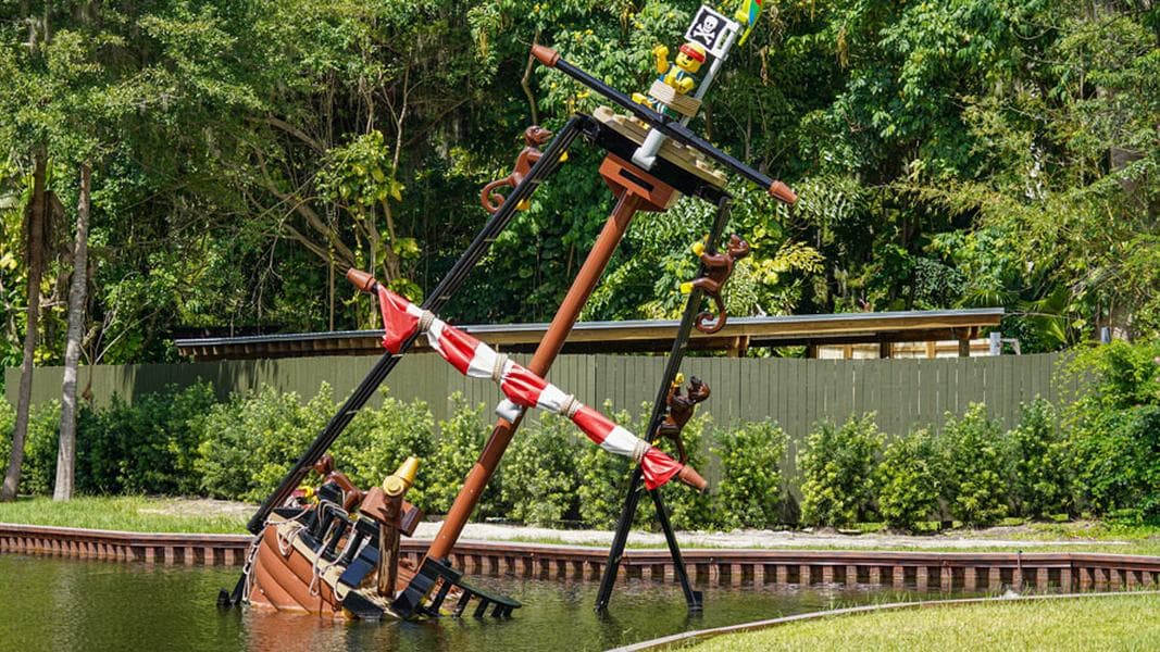 Legoland Florida Pirate River Quest attraction construction update