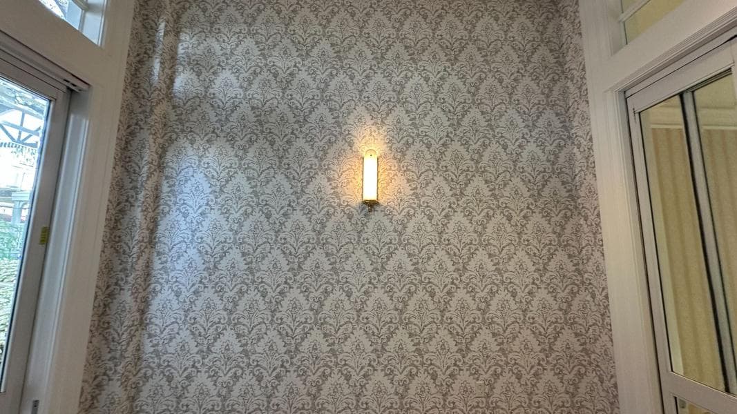 New Grand Floridian Resort Lobby Wallpaper Revealed During Construction