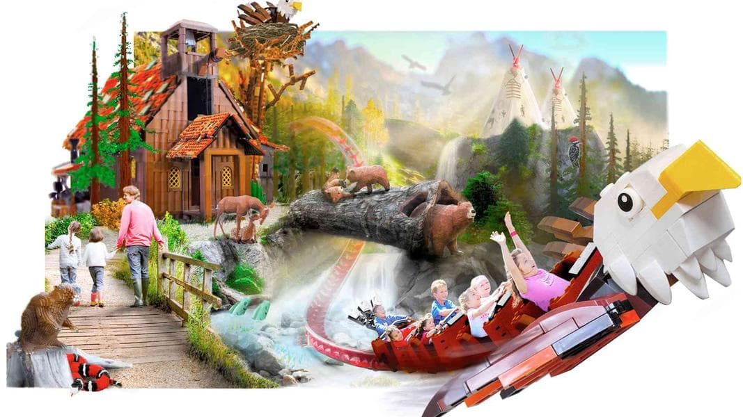 Legoland Billund Opening Flying Eagle Coaster in 2018