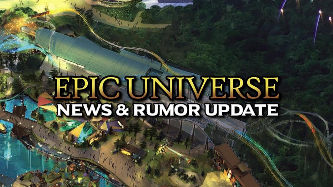 Epic Universe’s Hub Roller Coaster News and Park Rumors