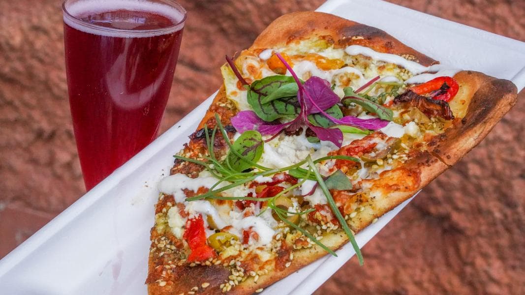 REVIEW: Mediterranean Flatbread and Pomegranate Mimosa Elevate Tangierine Café: Flavors of the Medina at the 2022 EPCOT International Flower & Garden Festival