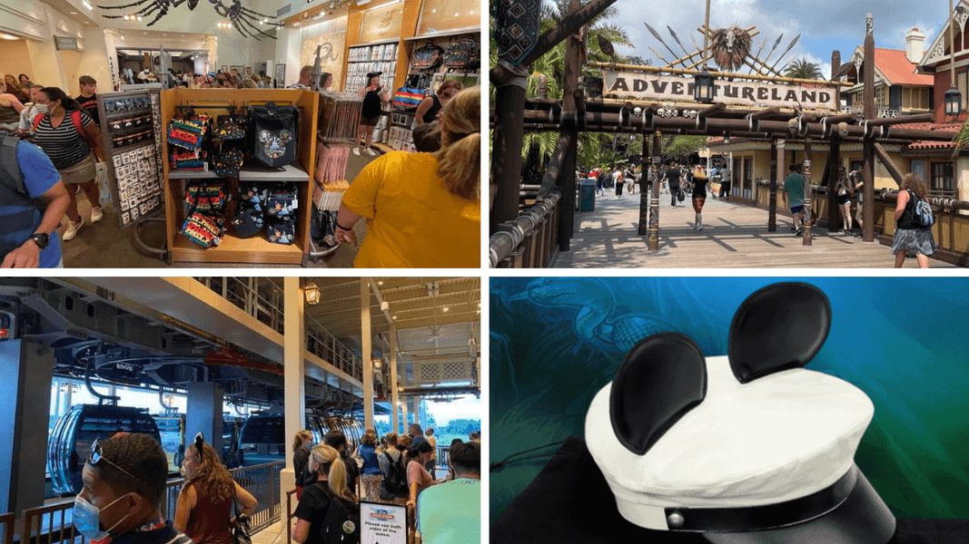 WDWNT Daily Recap (7/25/21): All DINOSAUR Merchandise Removed, Adventureland Shields Removed, Another Pile Up on the Disney Skyliner, and More