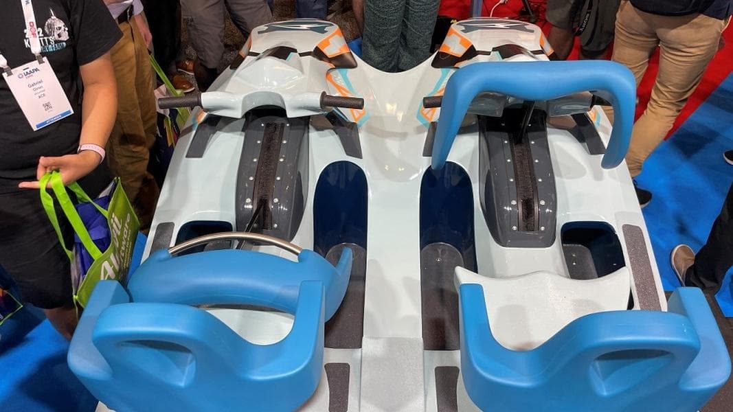 SeaWorld San Diego revealed their vehicles for Arctic Rescue coaster, opening Spring 2023