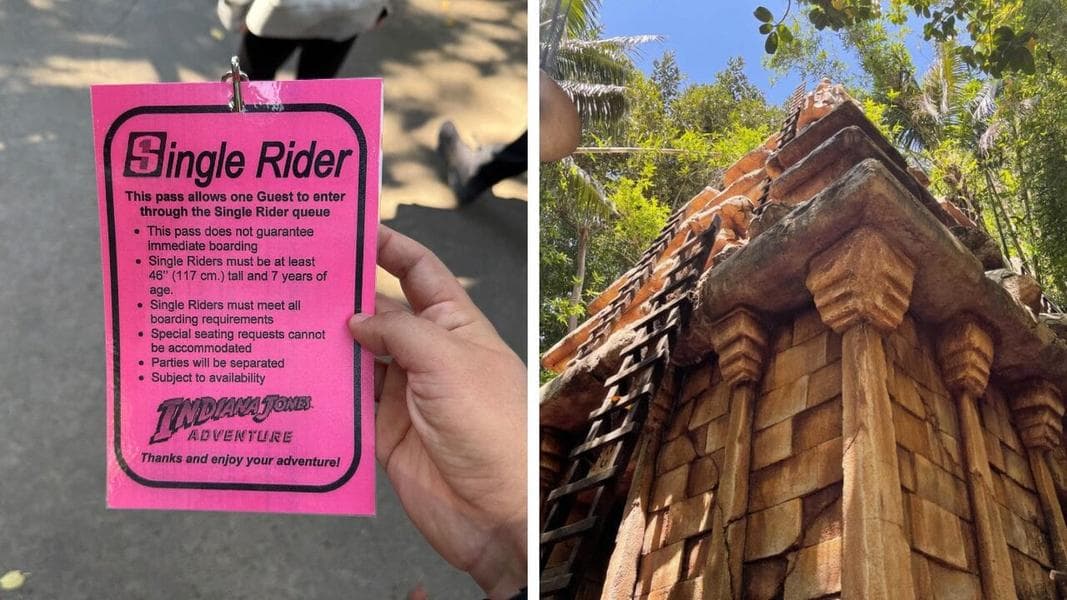 Single Rider Queue Returns to Indiana Jones Adventure in Disneyland Park