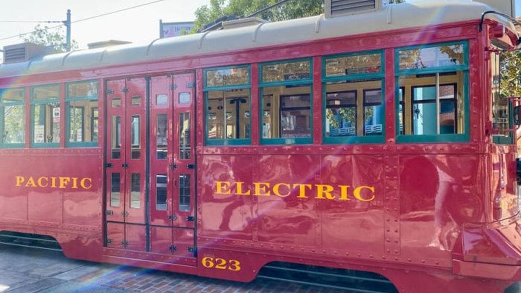 DATE Announced for the Return of the Red Car Trolley in Disneyland