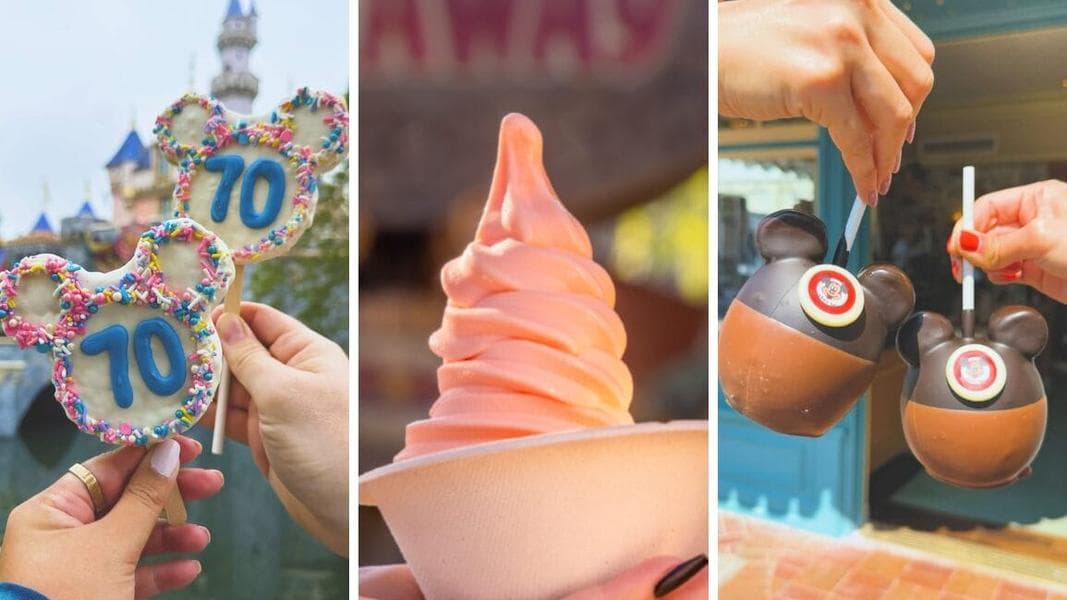 New Treats Now Available for Disneyland 70th Anniversary, Including Brand-New DOLE Whip Flavor