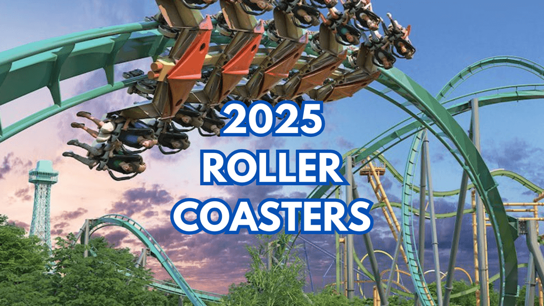 All the new roller coasters coming in 2025