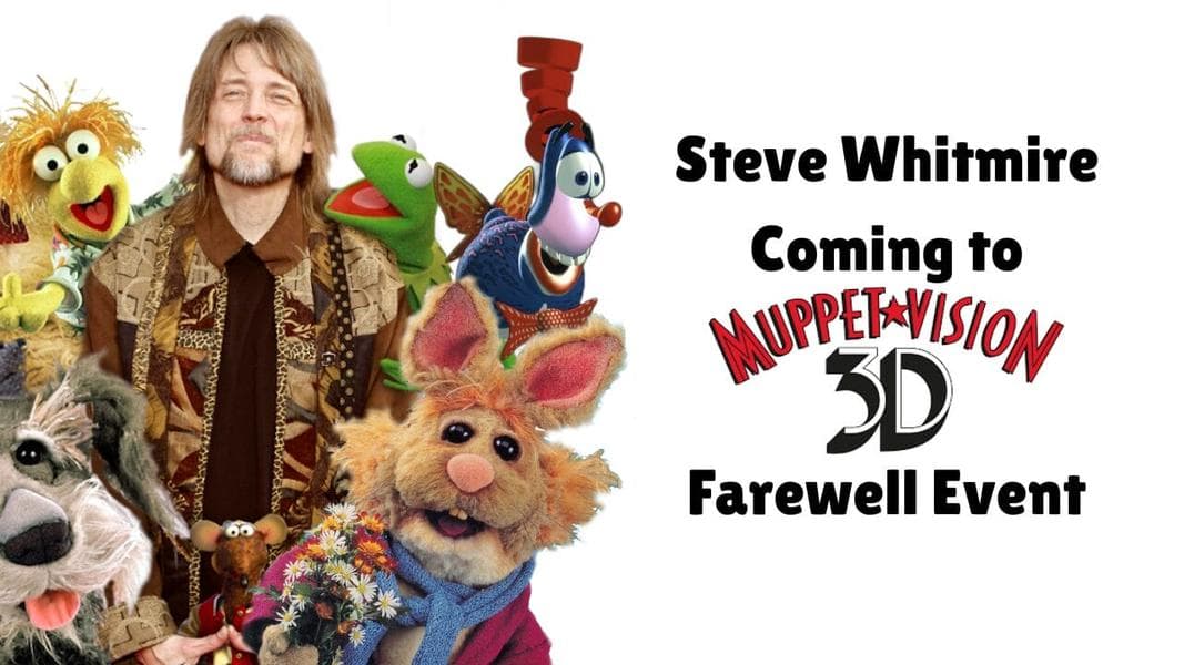 Legendary Muppet Performer Steve Whitmire Among Talents & Former Imagineers Gathering for MuppetVision 3D Farewell Event