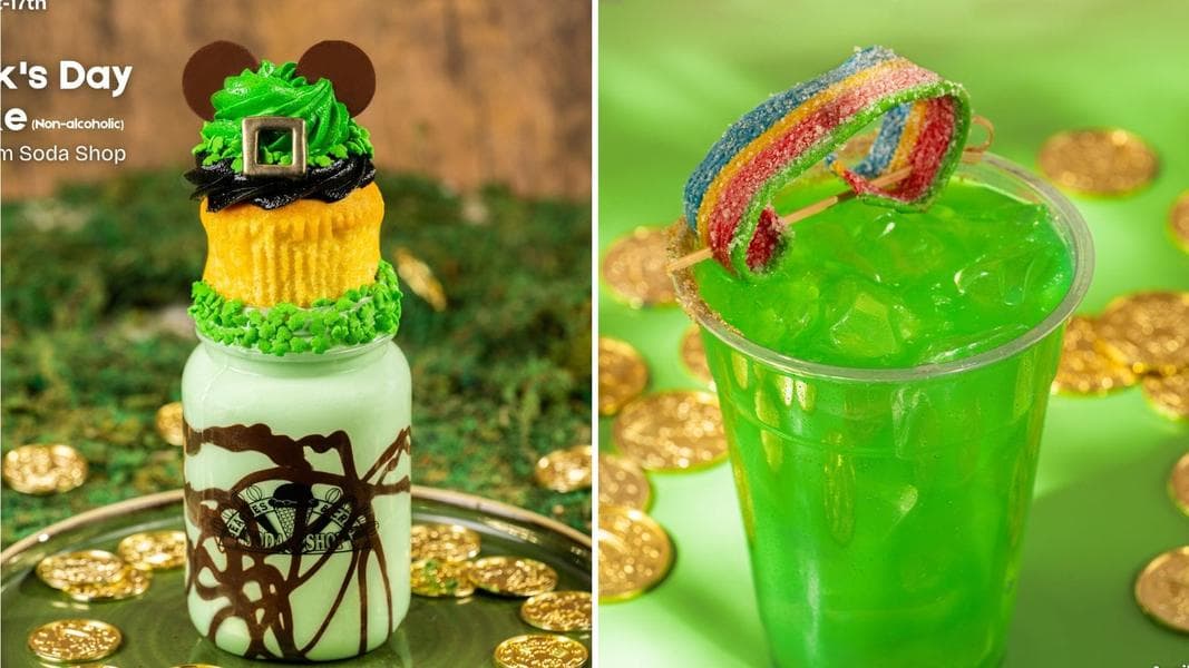 Walt Disney World 2025 St. Patrick’s Day Treats Include Milkshake, Piñata, & Cocktails