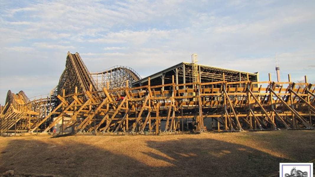 Hurler at Carowinds Receiving Off-Season Repair